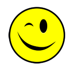 Winking emoji